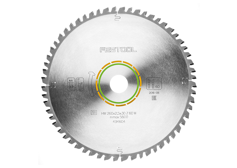 Scie universelle Festool 260X2,5X30 W60