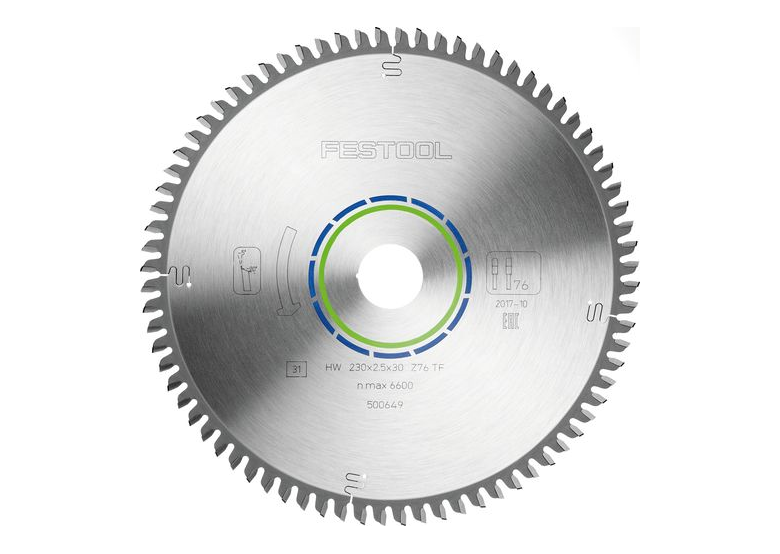 Lame de scie circulaire Festool HW 230x2,5x30 TF76