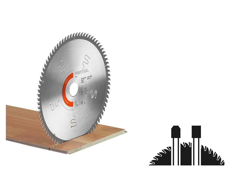 Lame de scie circulaire Festool HW 254x2,4x30 TF80 L