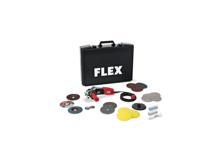 Meuleuse d'angle avec accessoires Flex LE 14-7 125 INOX Set