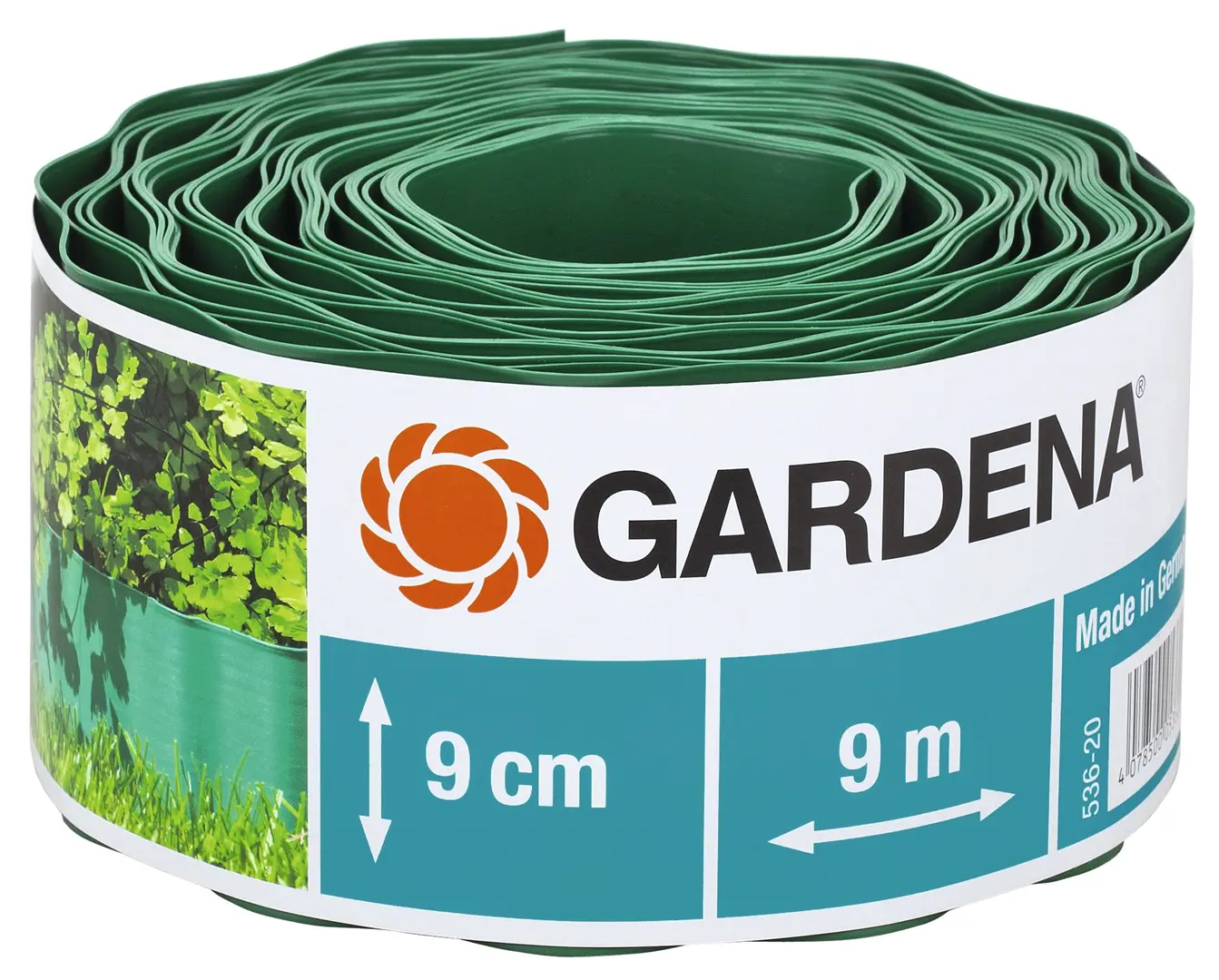 Bordure de pelouse 9cm / 9m Gardena 00536-20