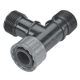 Té pour clarinette d'arrosage GW 1x 1" i GZ 2x 1" Sprinklersystem Gardena 02755-20