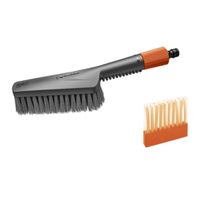 Kit brosse de lavage à main S souple + bâtonnets de savon Cleansystem Gardena 18860-20