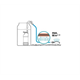 Pompe pour collecteur d'eau Gardena 4700/2 inox automatic