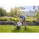 Wózek z wężem 1/2" 25m i zraszaczem Gardena AquaRoll M Easy Metal
