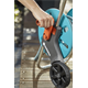 Chariot enrouleur avec tuyau d'arrosage 1/2" et pistolet d'arrosage Gardena CleverRoll S