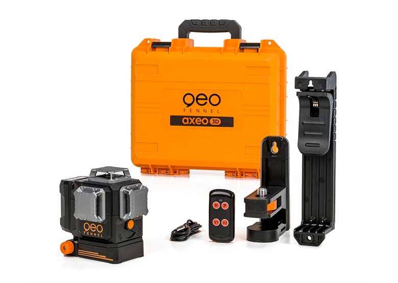 Laser multiligne 3x360° vert Geo-Fennel AXEO 3D