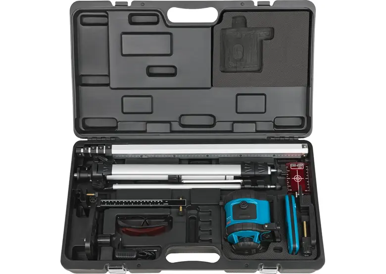 Niveau laser avec trépied et latte à niveler Geo-Fennel EL 515 Plus set maxi box
