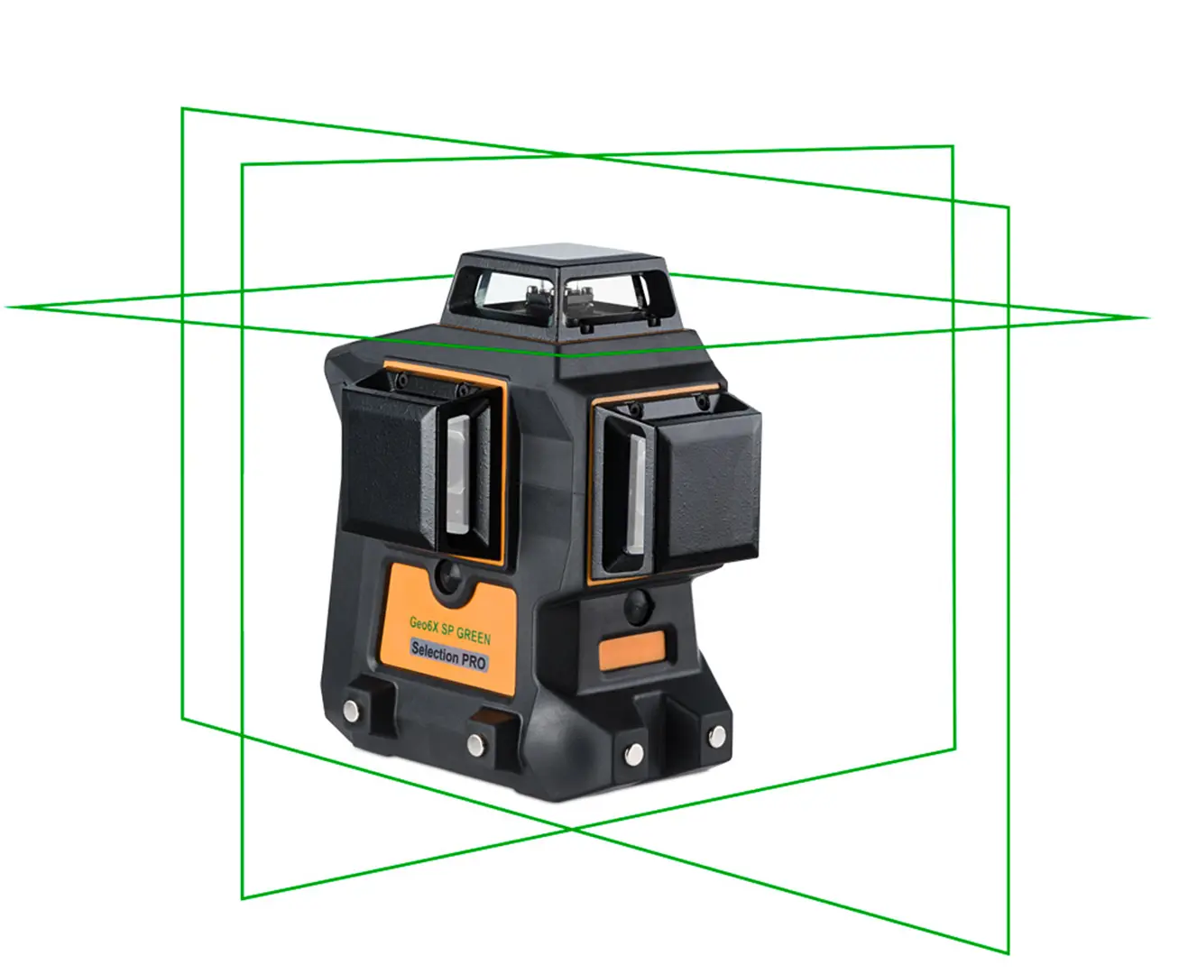 Laser en croix multiligne vert Geo-Fennel Geo6X GREEN SP Li-Ion