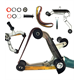 Accessoire pour le meulage de tuyaux avec une bande abrasive Glob GT01-00