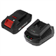 Kit 18V: batterie 1x4,0Ah + chargeur Graphite 