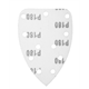 Papier de verre 140x140x80mm, K180, 5pcs. Graphite 54H014