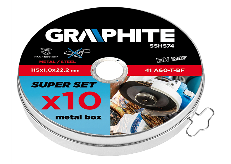 Disque coupant 10pcs. Graphite 55H576