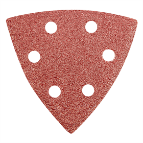 Papier de verre Delta avec Velcro 93x93mm K 60, 5 pièces. Graphite 55H764