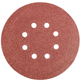 Disques abrasifs 150 mm, K60, 5 pièces avec 8 trous Graphite 55H946