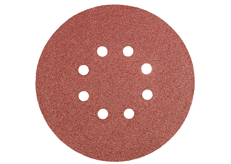 Disques abrasifs 150 mm, K80, 5 pièces avec 8 trous Graphite 55H947