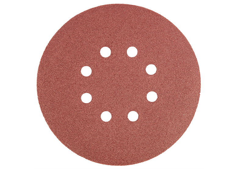 Disques abrasifs 150 mm, K120, 5 pièces avec 8 trous Graphite 55H949
