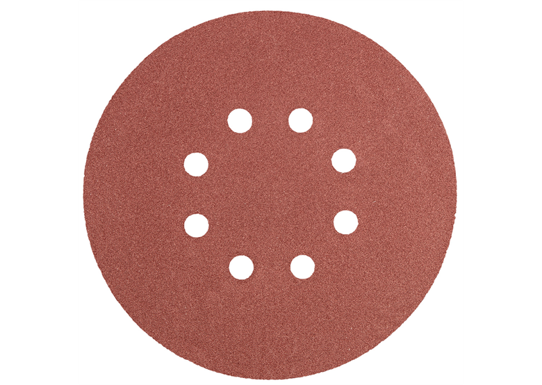 Disques abrasifs 150 mm, K150, 5 pièces avec 8 trous Graphite 55H950