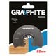 Lame de scie demi-ronde HCS pour bois, 85 mm Graphite 56H002