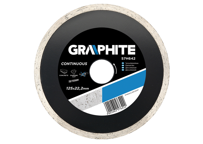 Disque diamant 115x22.2mm Graphite 57H640