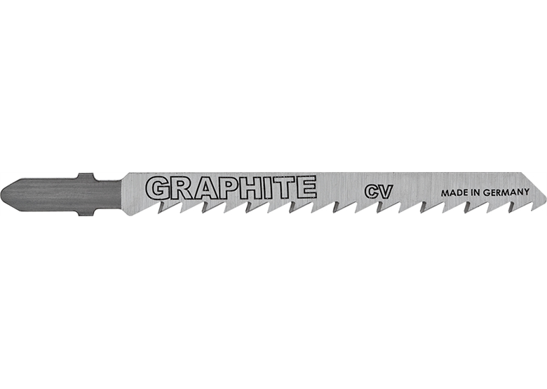 Lames de scie sauteuse, manche en T, lot de 6 Graphite 57H754