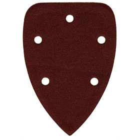 Papier de verre velcro, K150, lot de 5. Graphite 57H828