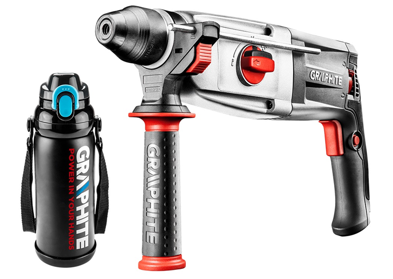 Marteau rotatif + Thermos Graphite 58G528-PSG
