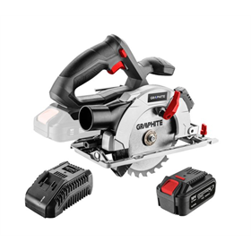 Scie circulaire Graphite Energy+ 58G008-BC 1x4,0Ah