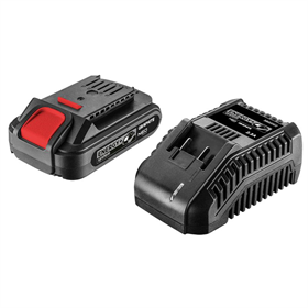 Kit 18V: batterie 1x2,0Ah + chargeur Graphite Energy+ 58GE131