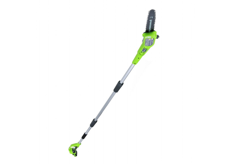 Elagueuse sur perche sans batterie Greenworks G24PS20