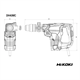 Marteau perforateur Hikoki DH40MC WSZ