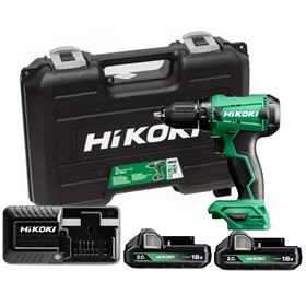 Perceuse-visseuse Hikoki DS18DA WCZ 2x2.0Ah