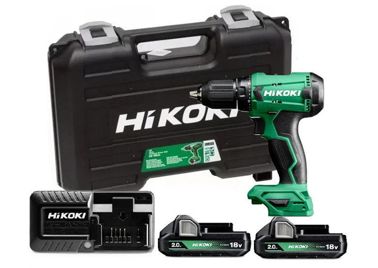 Perceuse-visseuse Hikoki DS18DA WCZ 2x2.0Ah