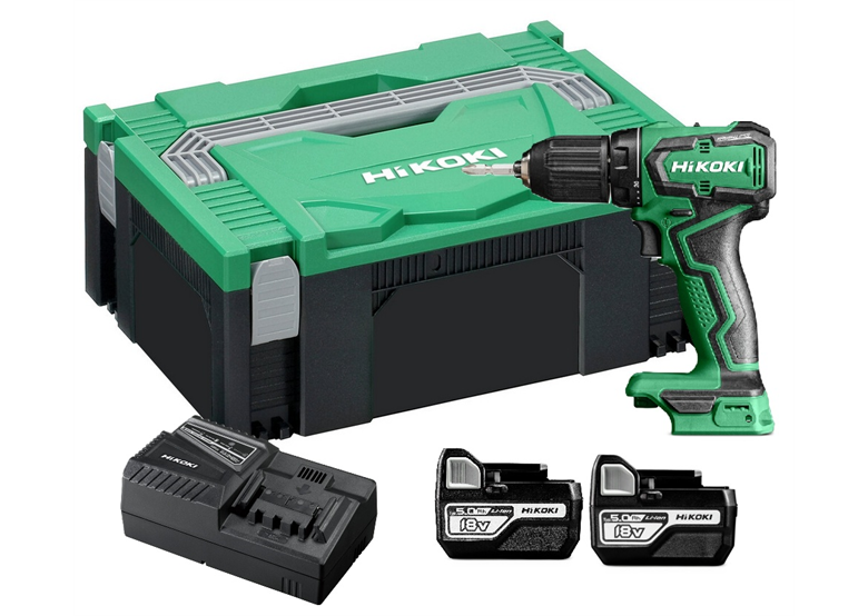 Perceuse-visseuse Hikoki DS18DD WPZ 2x5.0Ah