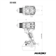 Perceuse-visseuse Hikoki DS18DE W4Z