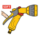 Pistolet d'arrosage 6 fonctions Multi Spray Plus Hozelock 2684