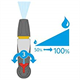 Pistolet d'arrosage droit 3 jets Jet Spray Ultramax Hozelock 2696
