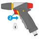 Pistolet d'arrosage droit 3 jets Jet Spray Ultramax Hozelock 2696