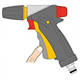 Pistolet d'arrosage droit 3 jets Jet Spray Ultramax Hozelock 2696