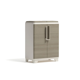 Armoire de tri des déchets Keter Split Premium Wood