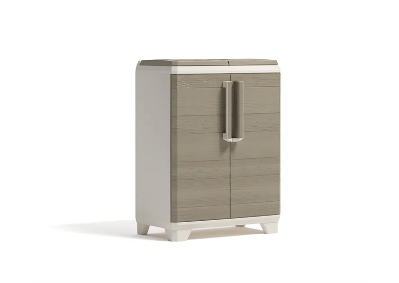 Armoire de tri des déchets Keter Split Premium Wood