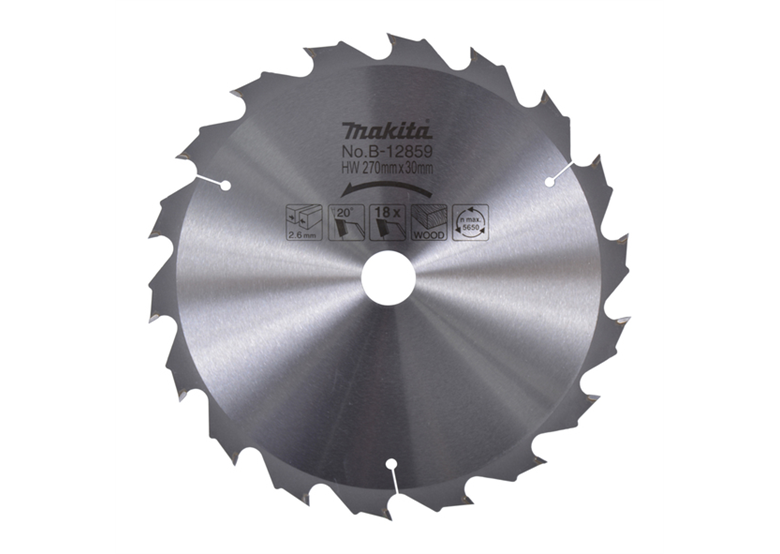Disque à tronçonner le bois de 270 mm Makita B-12859
