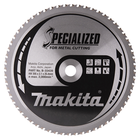 Lame de scie 305 x 2,1 x 25,4 mm Makita B-33439