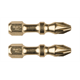 Embout de vissage à percussion PZ2 30mm Impact Gold, 2pcs Makita B-42226