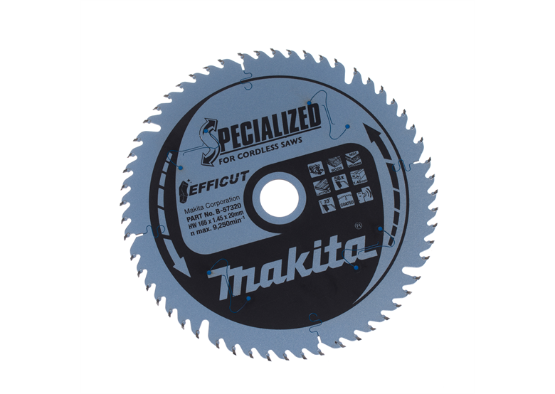 Disque coupant 165x20mm T56 Makita B-57320