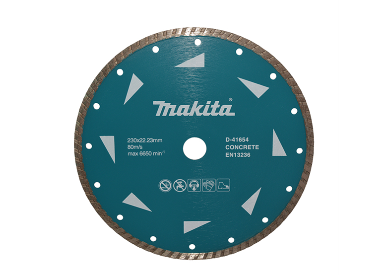 Disque diament  230x22,2mm Makita D-41654