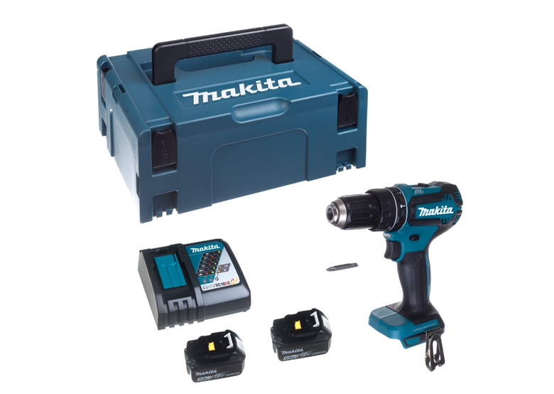 Perceuse-visseuse à percussion Makita DHP485RTJ