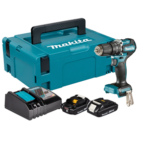 Perceuse-visseuse à percussion Makita DHP487RAJ 2x2.0Ah
