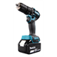 Perceuse-visseuse à percussion Makita DHP487RAJ 2x2.0Ah