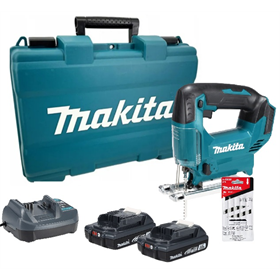 Scie sauteuse Makita DJV186WVE 2x2.0Ah